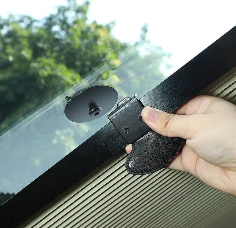 Automotive Sunshade Curtain with Automatic Retractable Design