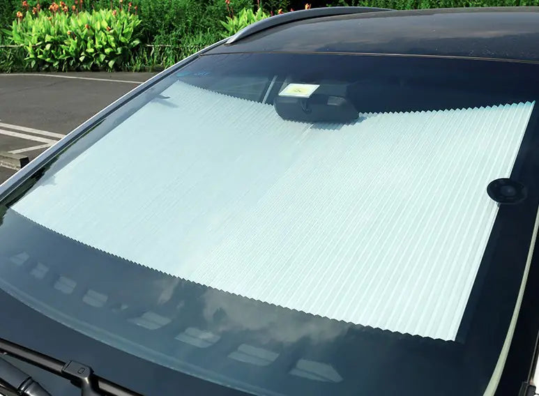 Automotive Sunshade Curtain with Automatic Retractable Design