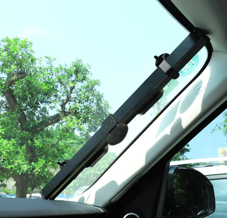 Automotive Sunshade Curtain with Automatic Retractable Design
