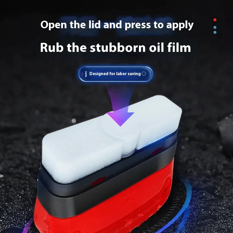 Oil Film Glass Cleaning Brush