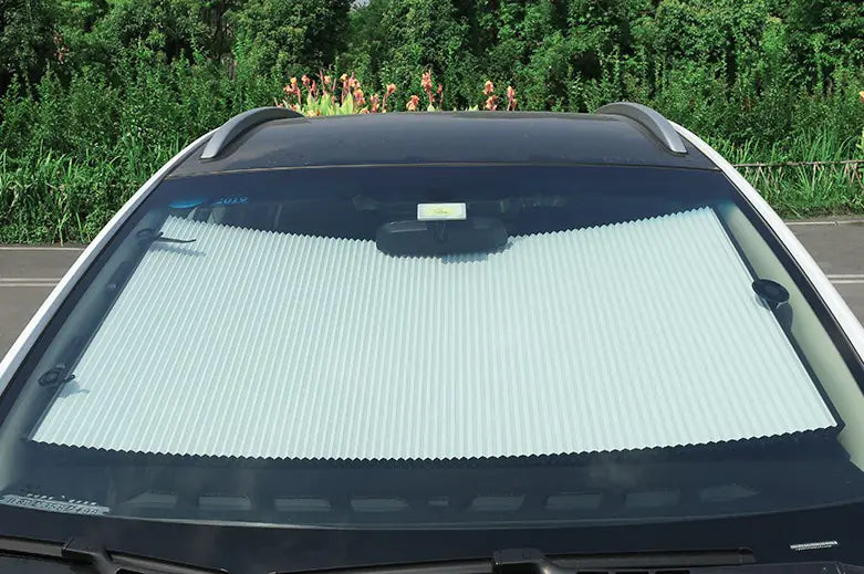 Automotive Sunshade Curtain with Automatic Retractable Design